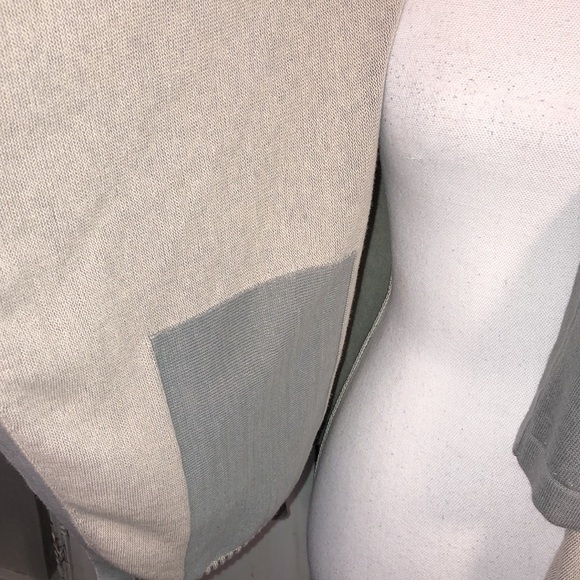Cabi Gray Blue Long Sleeve Waterfall Cardigan Size XS - Picture 3 of 11
